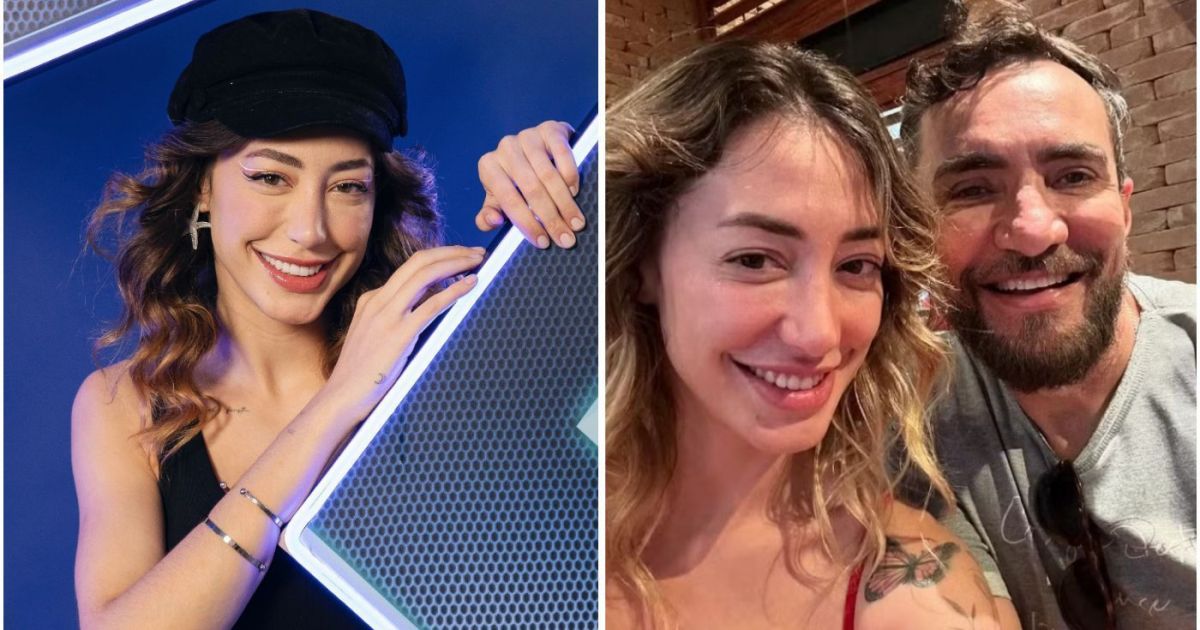 Nicole Louise durante apresentação musical