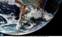 Novo ciclone extratropical se formará na costa sul e gera alerta no Brasil pelo Inmet
