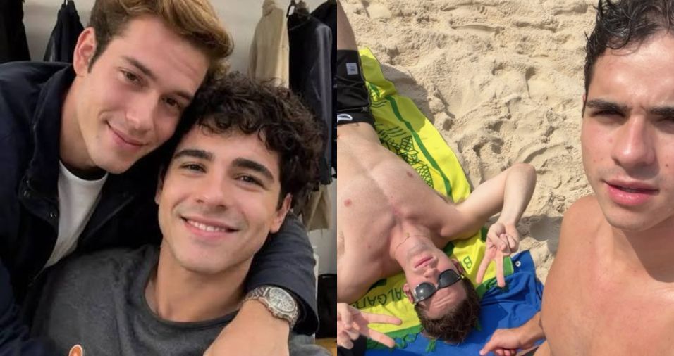 Pietro Antonelli e João Victor Gonçalves contracenam em "Quem Ama Cuida" • Instagram/João Victor Gonçalves