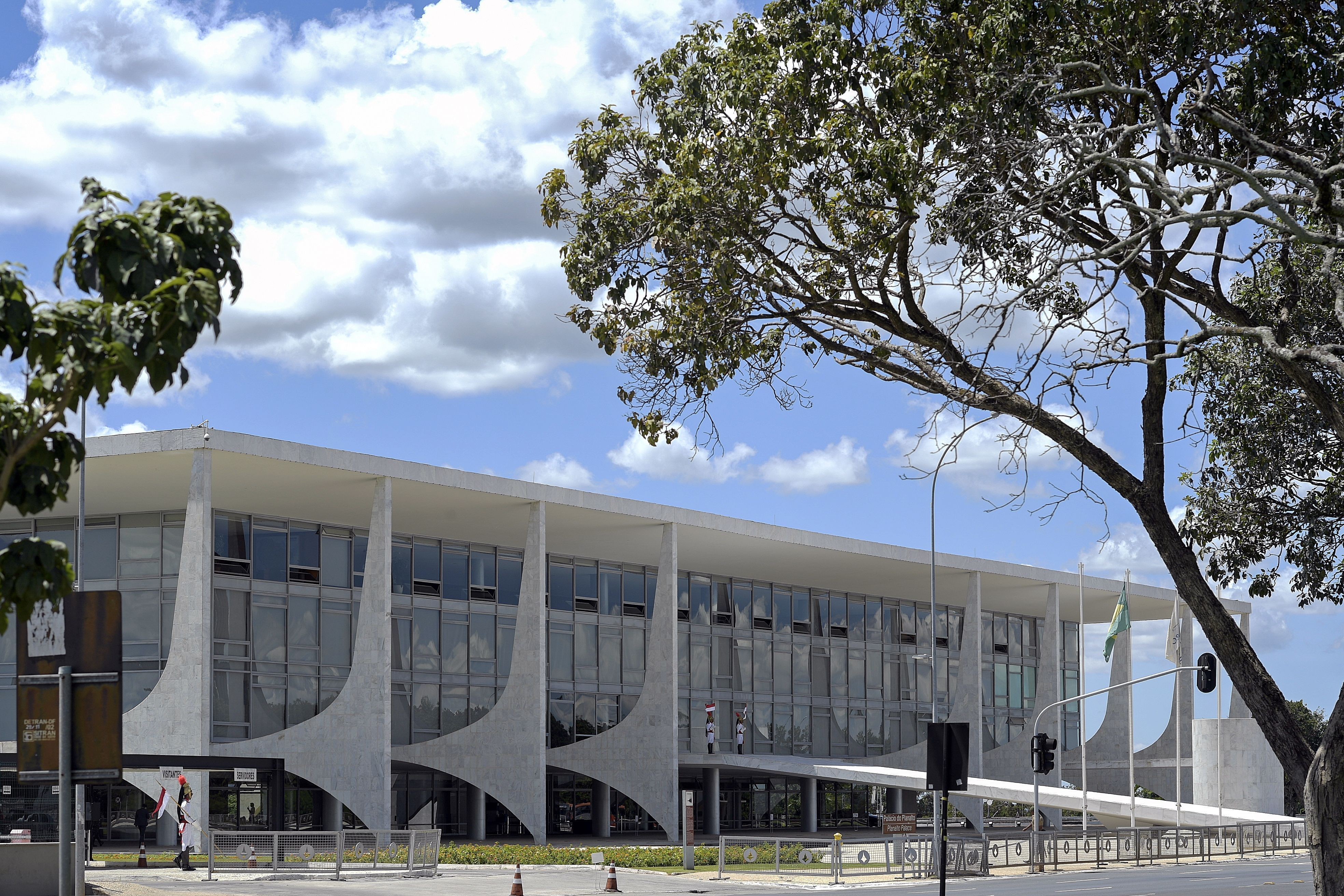 Fachada do Palácio do Planalto