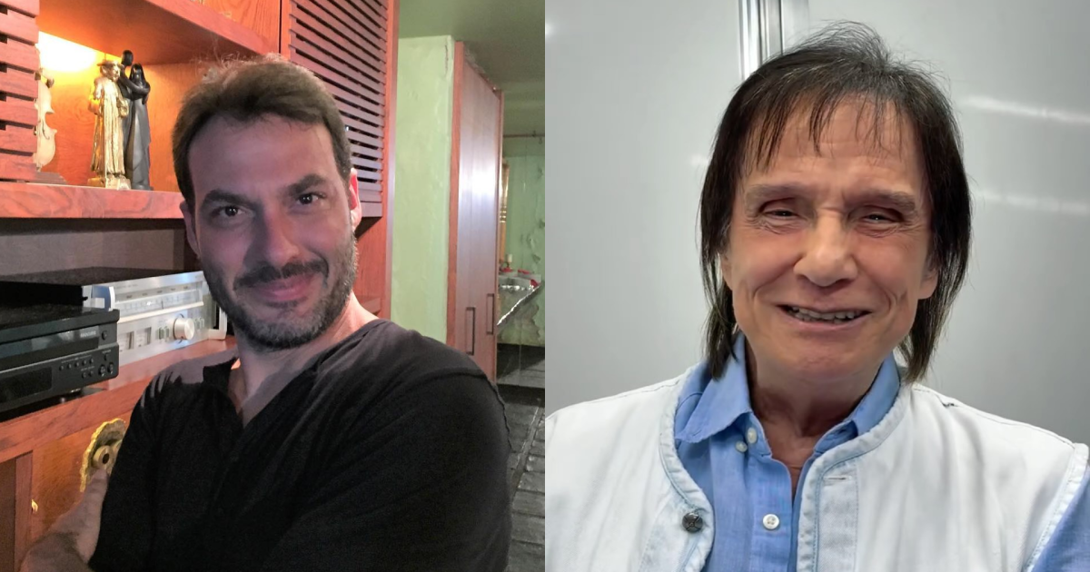 Roberto Carlos anuncia saída de filho de Erasmo Carlos da equipe de shows
