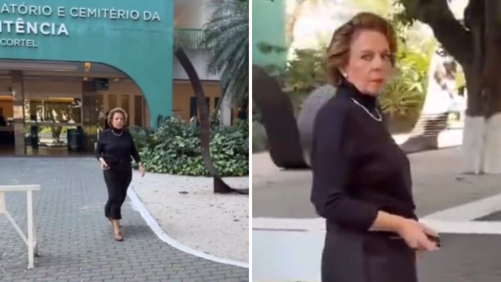 Rosi Campos grava cena de "Quem Ama Cuida" em velório