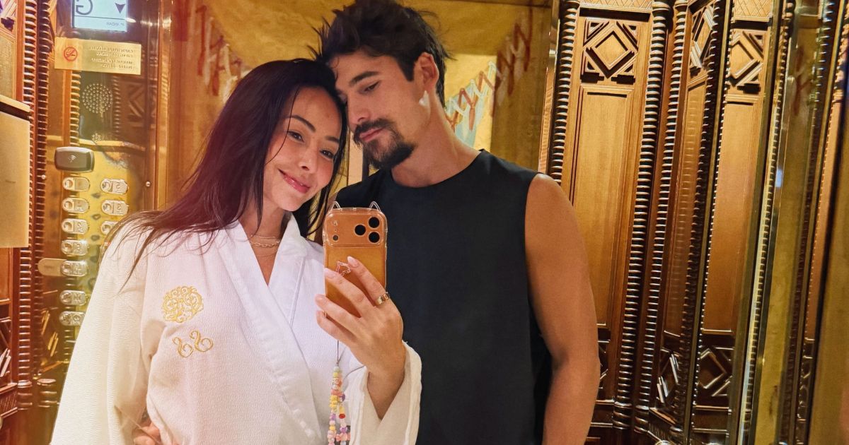 Sabrina Sato mostra rosto do bebê com Nicolas Prattes em ultrassom; veja