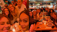 Sabrina Sato, Paolla Oliveira e mais famosas jantam juntas em São Paulo