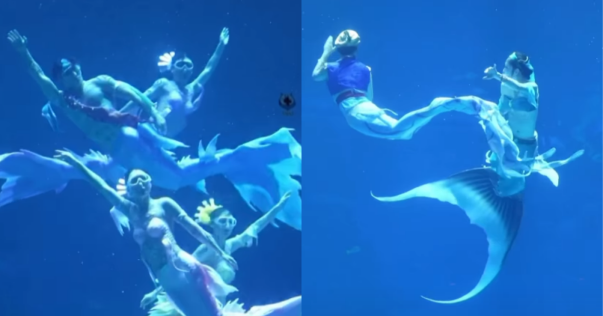 Primeira Copa do Mundo de Sereias reúne mais de 100 participantes na China