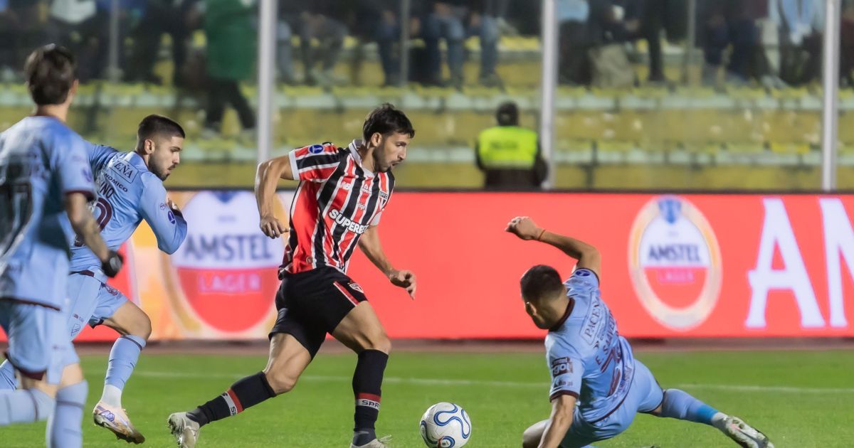 São Paulo segura Bolívar e altitude e empata pelas 8ªs da Sul-Americana