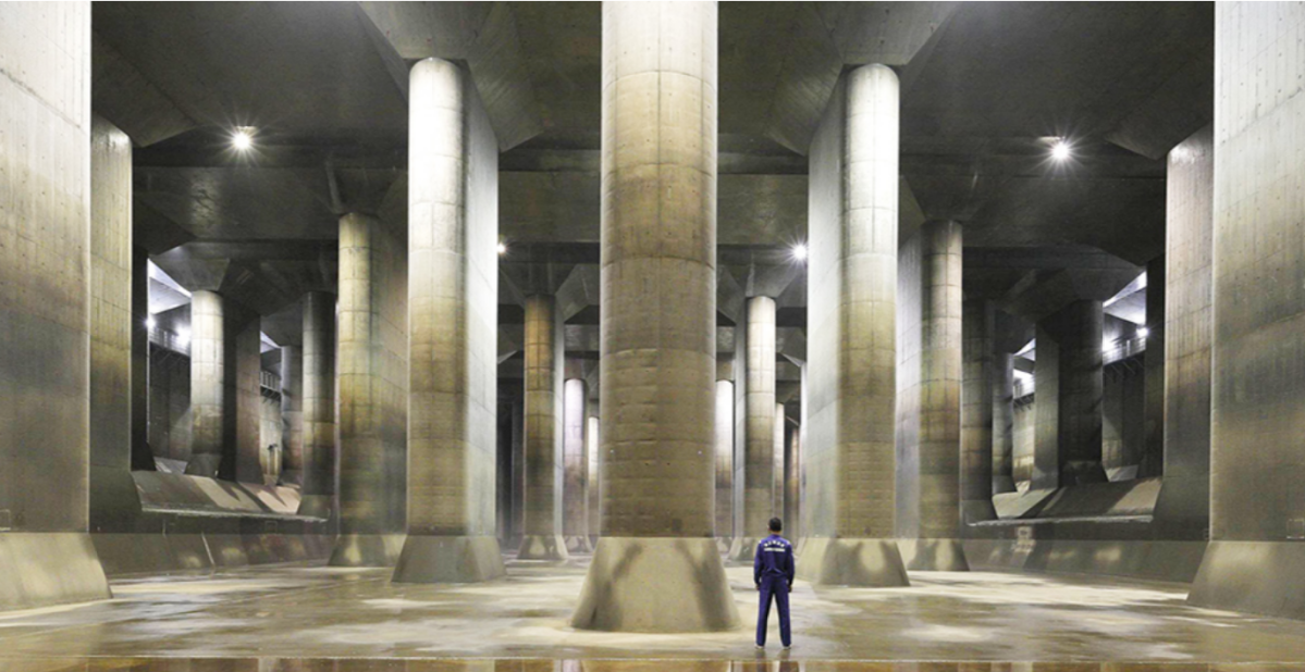 Nas profundezas de Tóquio, uma catedral construída debaixo da terra protege o Japão de inundações e vira ponto turístico