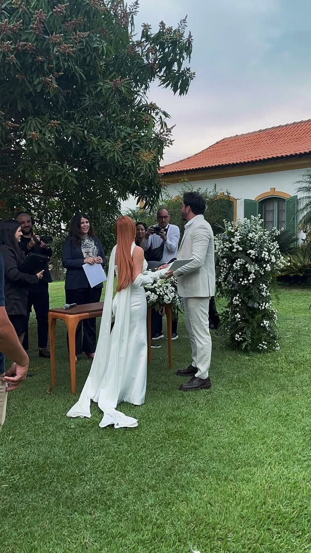 Viih Tube e Eliezer se casam no civil • Reprodução/Instagram