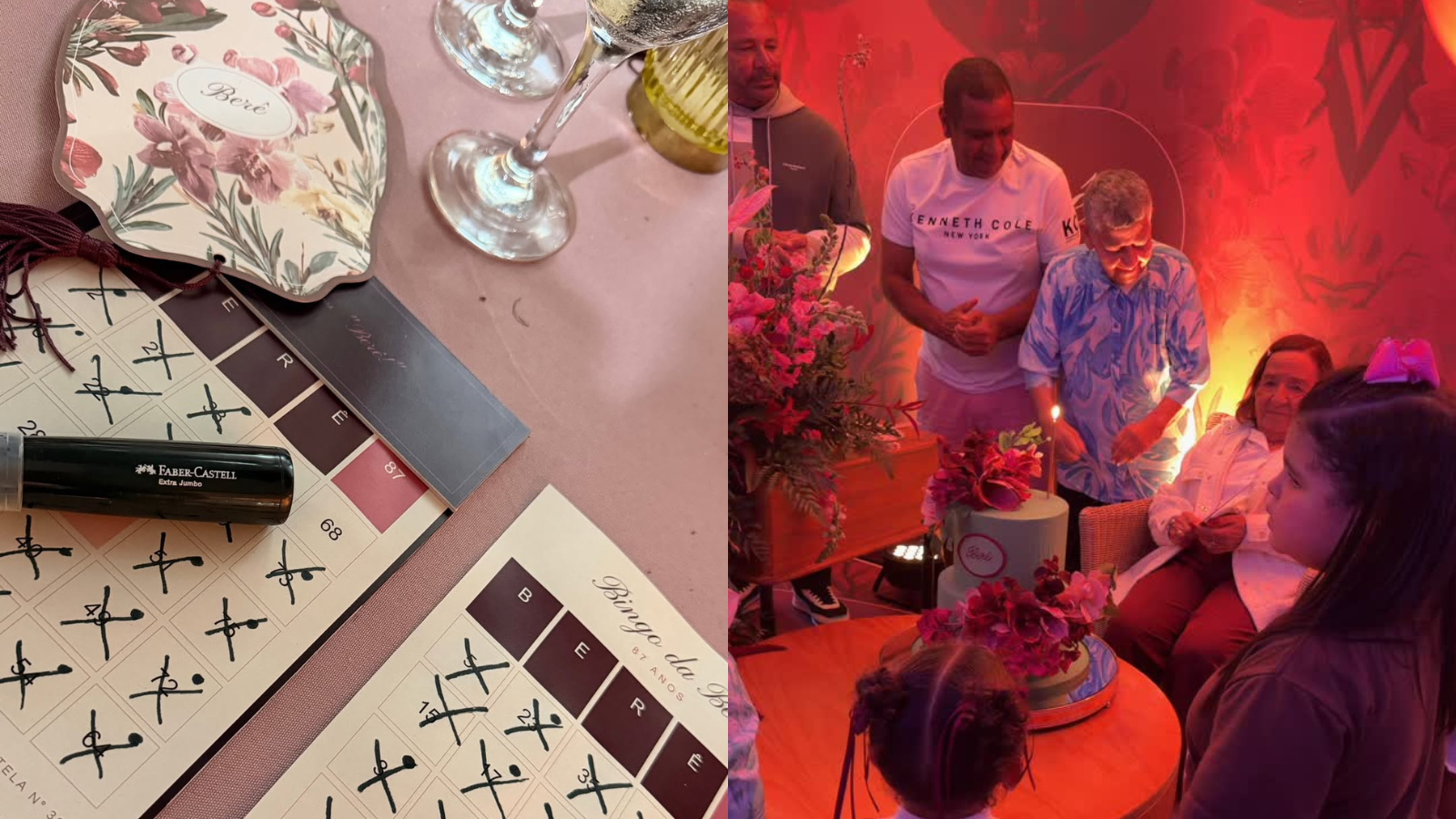 Bruna Biancardi compartilha cenas do aniversário da avó de Neymar, Berenice