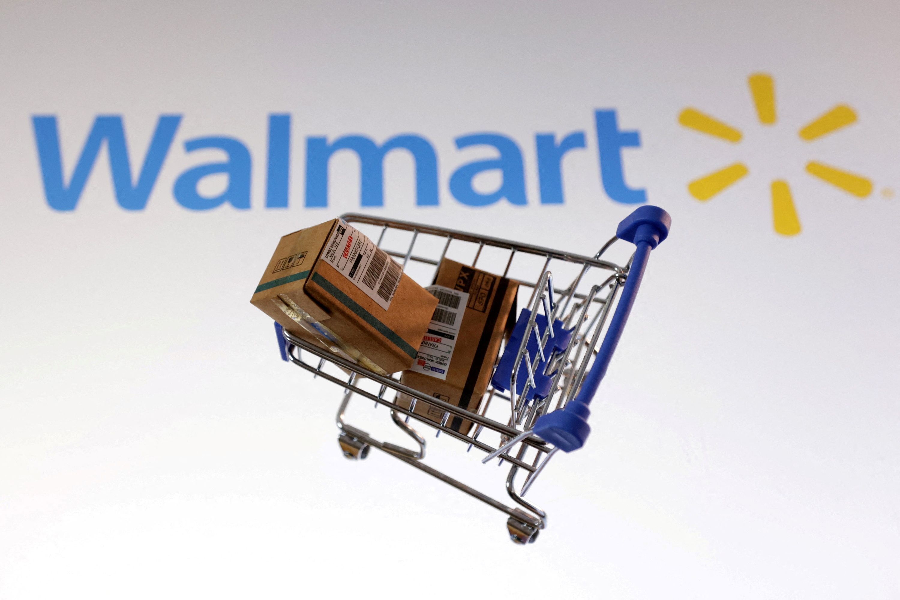 Logotipo do Walmart em ilustração