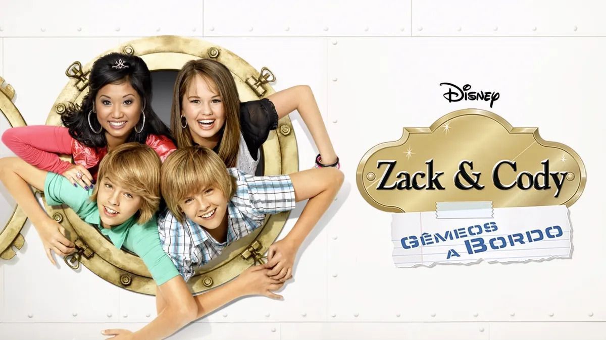 Pôster de "Zack & Cody: Gêmeos a Bordo" • Reprodução/Disney