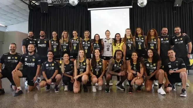 Praia Clube apresenta time feminino de vôlei para a temporada 2026-27