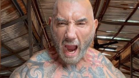 Imagem de destaque do post: Dave Bautista mostra transformação para viver Kratos em "God of War"