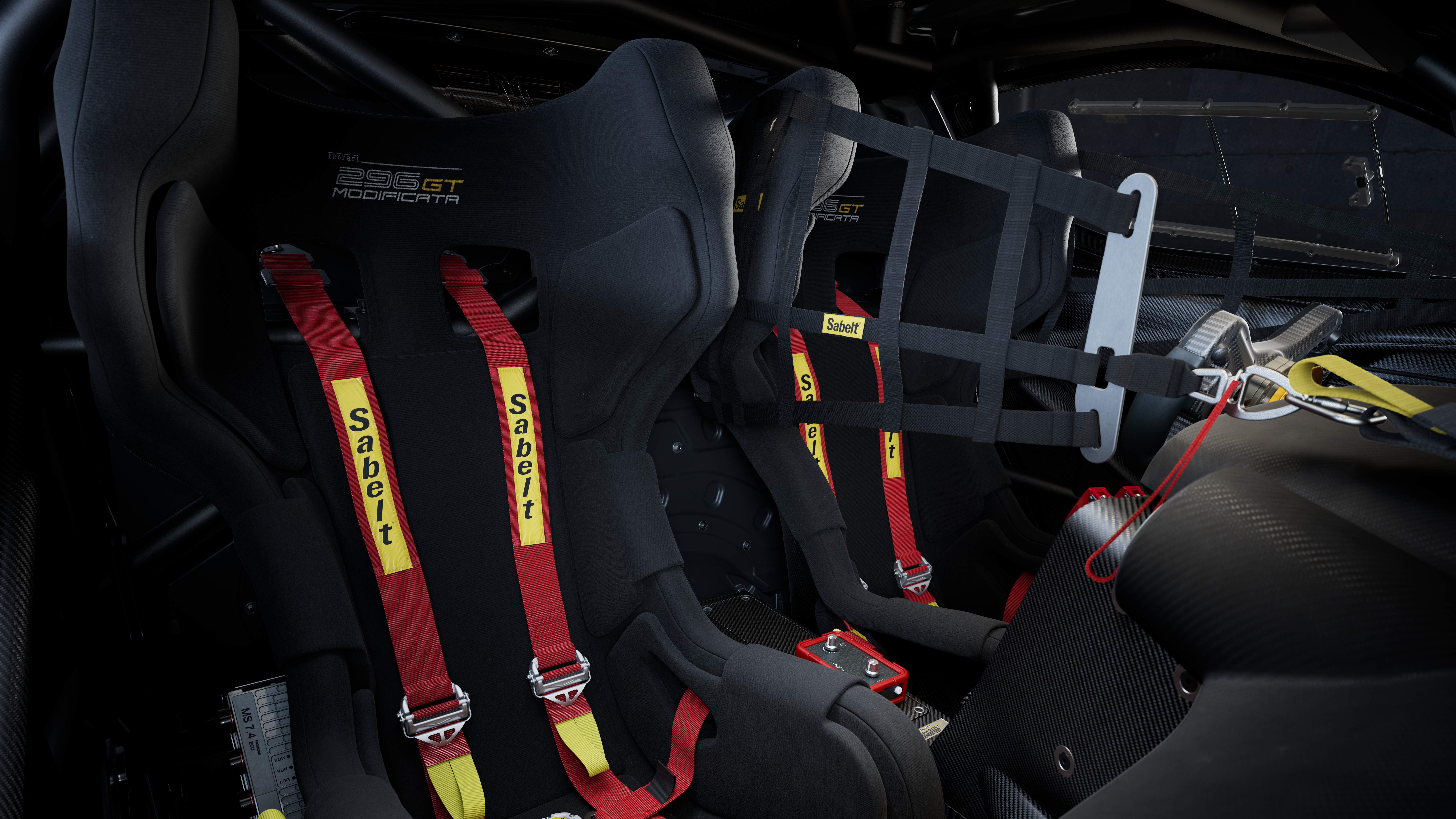 A Ferrari 296 GT Modificata é a versão mais extrema da plataforma V6 italiana e entrega 130 cv a mais que a variante de corrida GT3 • Divulgação Ferrari