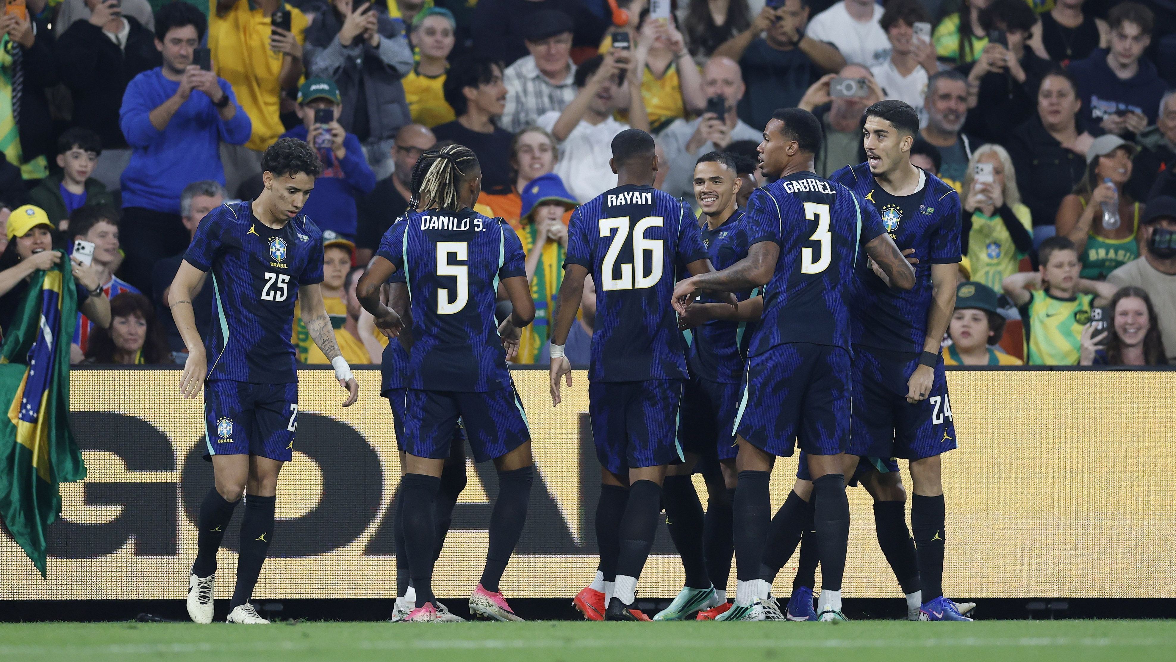 Ancelotti elogia Brasil em vitória contra Austrália: "Bom jogo"