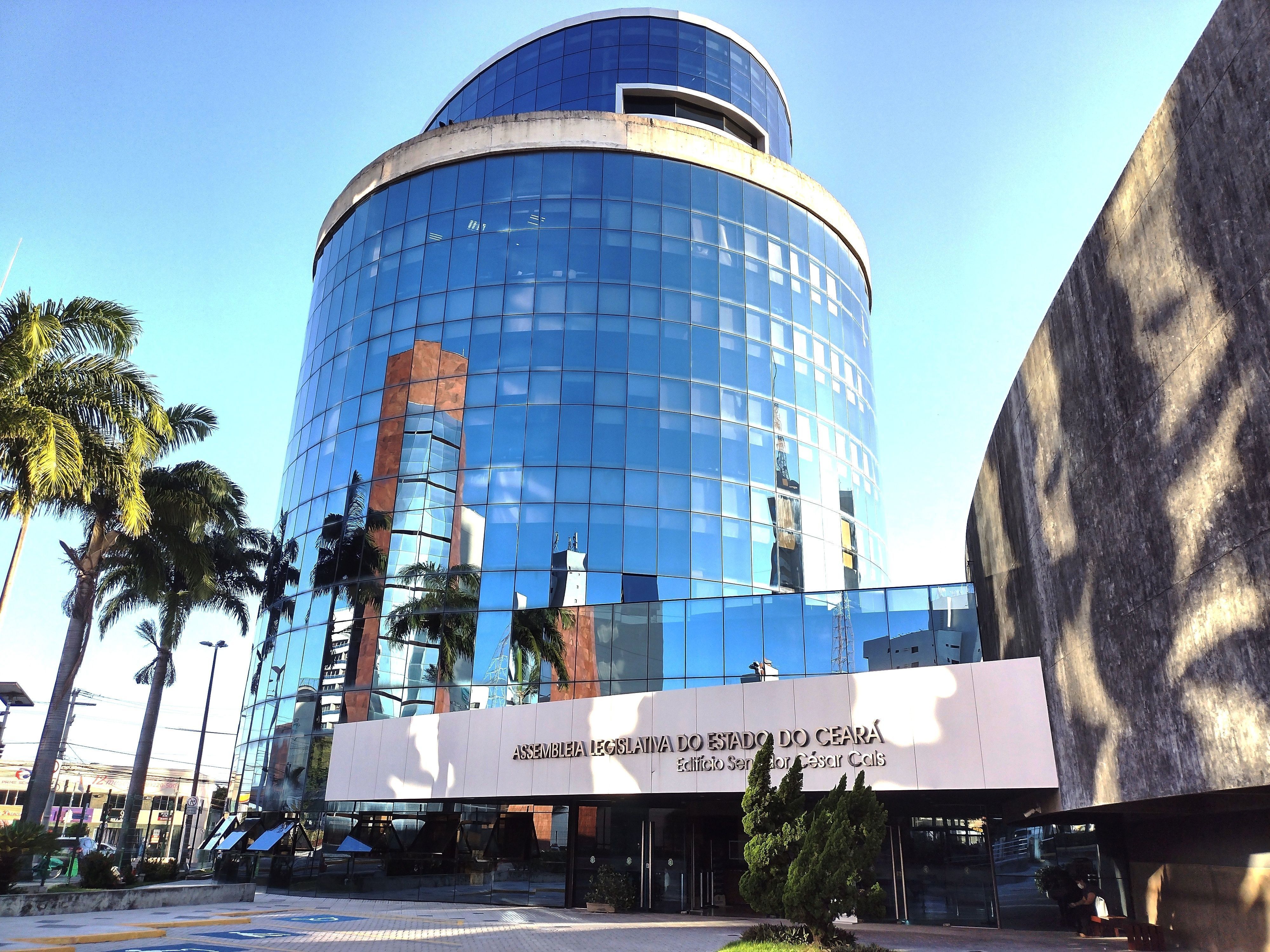 Fachada da Assembleia Legislativa do Ceará
