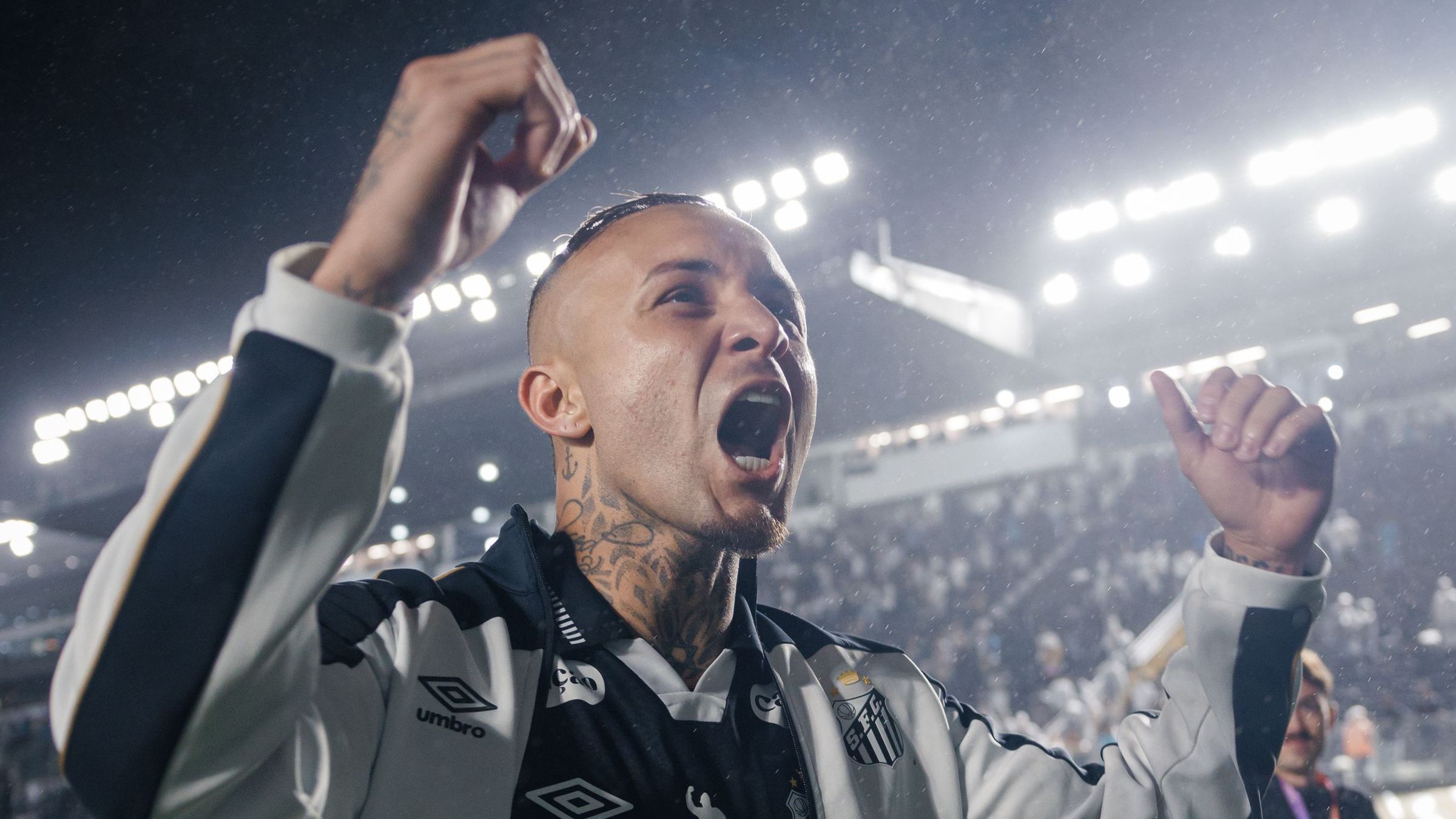 Everton Cebolinha comemora estreia no Santos: "Estou me sentindo em casa"