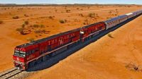 Uma viagem de trem que dura 75 horas: conheça a locomotiva que cruza todo o deserto da Austrália