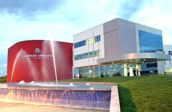Fachada da Assembleia Legislativa do Estado de Mato Grosso