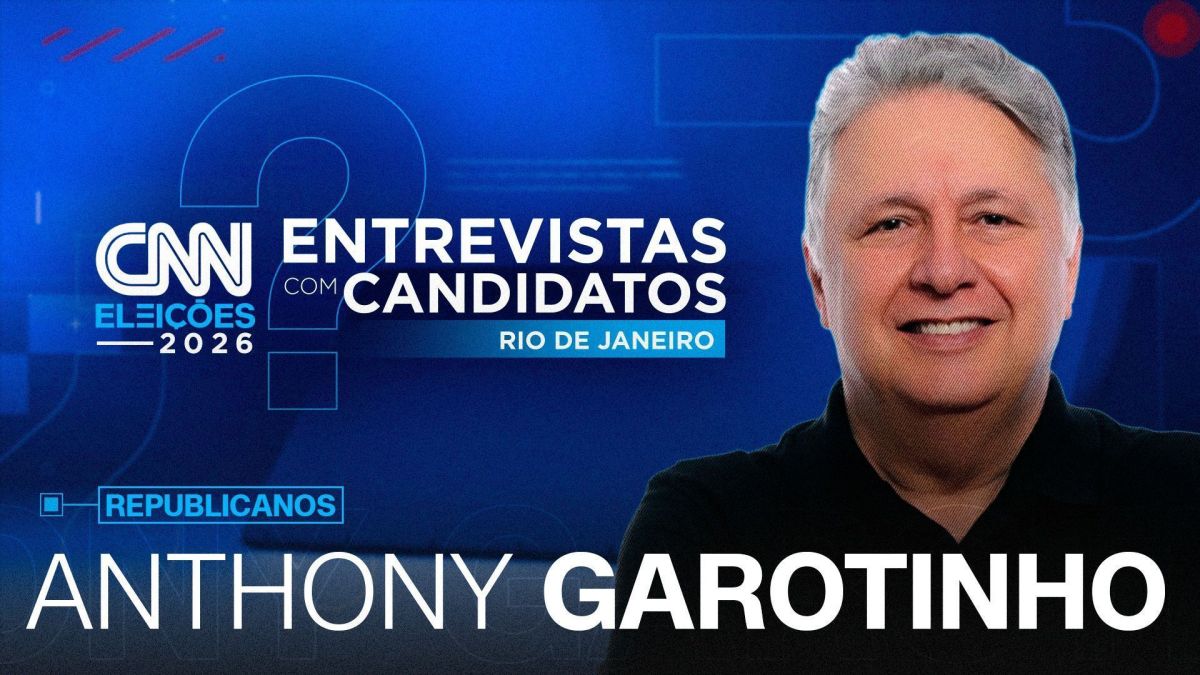 CNN entrevista Anthony Garotinho, candidato ao governo do RJ; assista