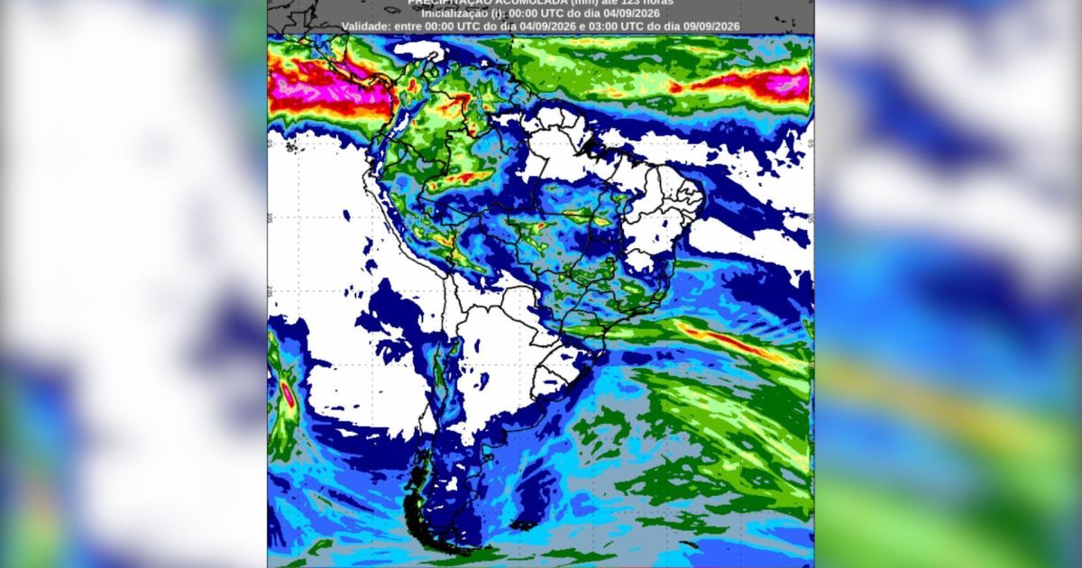Geada atinge Sul do Brasil e alerta de tempestades segue no país