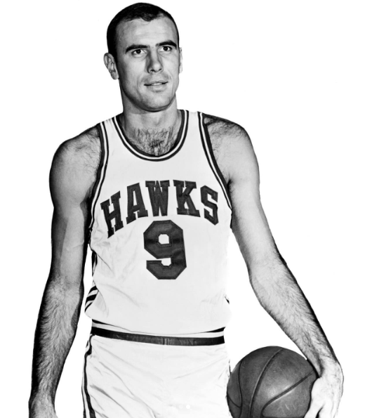 Bob Pettit, primeiro MVP da NBA • Reprodução/Instagram