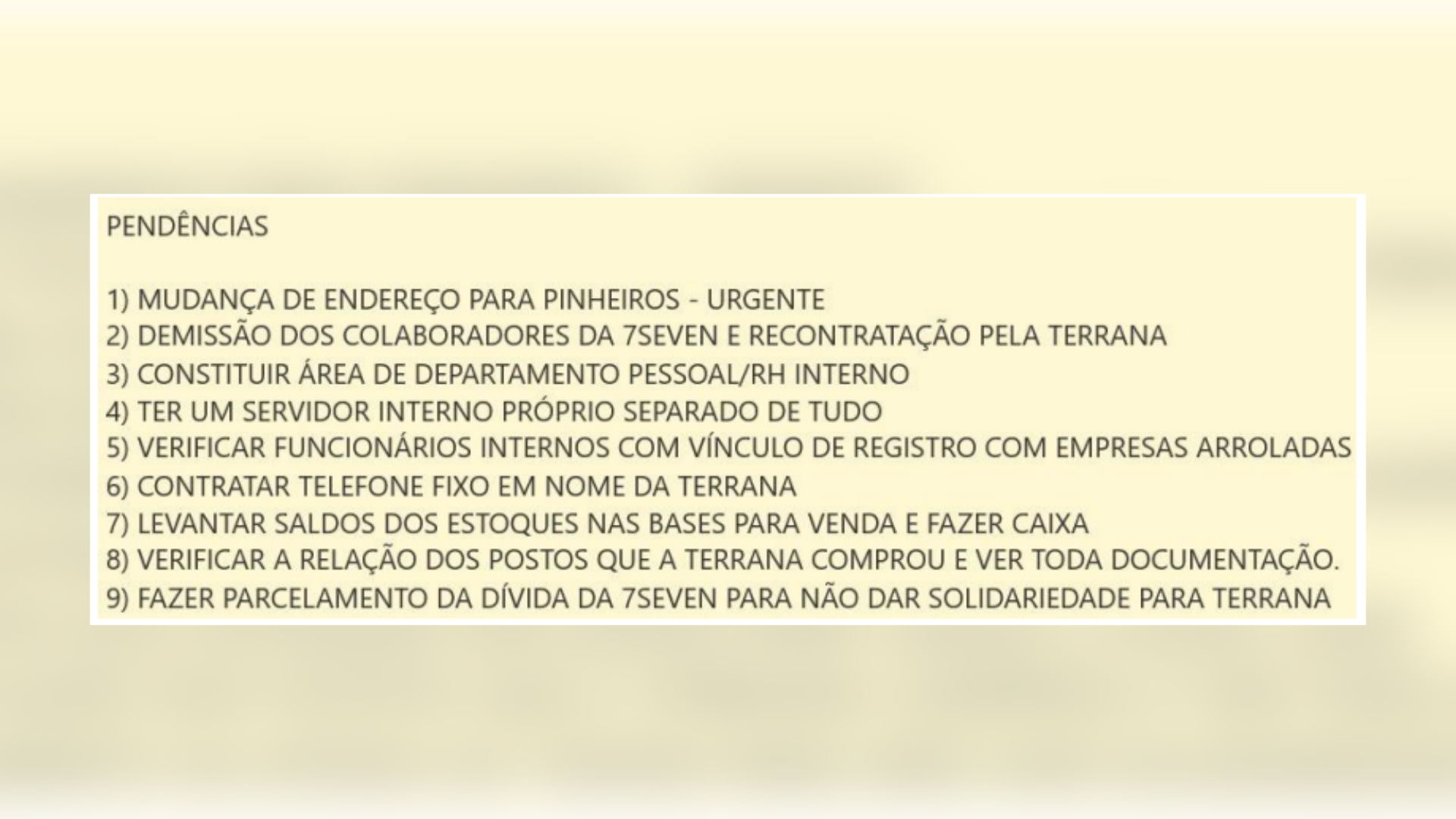Mensagens foram localizadas em celulares apreendidos • Ministério Público