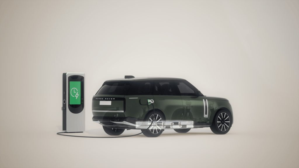 Range Rover lança primeiro modelo elétrico de sua história • Foto: Divulgação