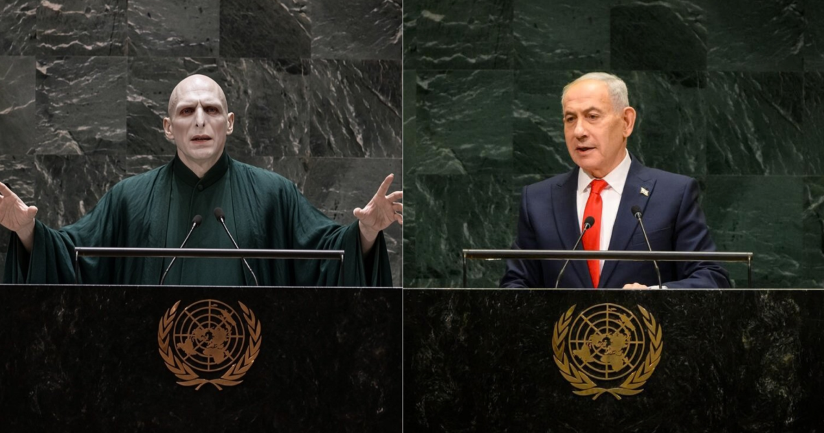Embaixada do Irã compara Netanyahu na ONU a Voldemort, de Harry Potter