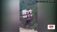Vídeo: Mega deslizamento faz encosta de montanha desabar sobre rio no Nepal