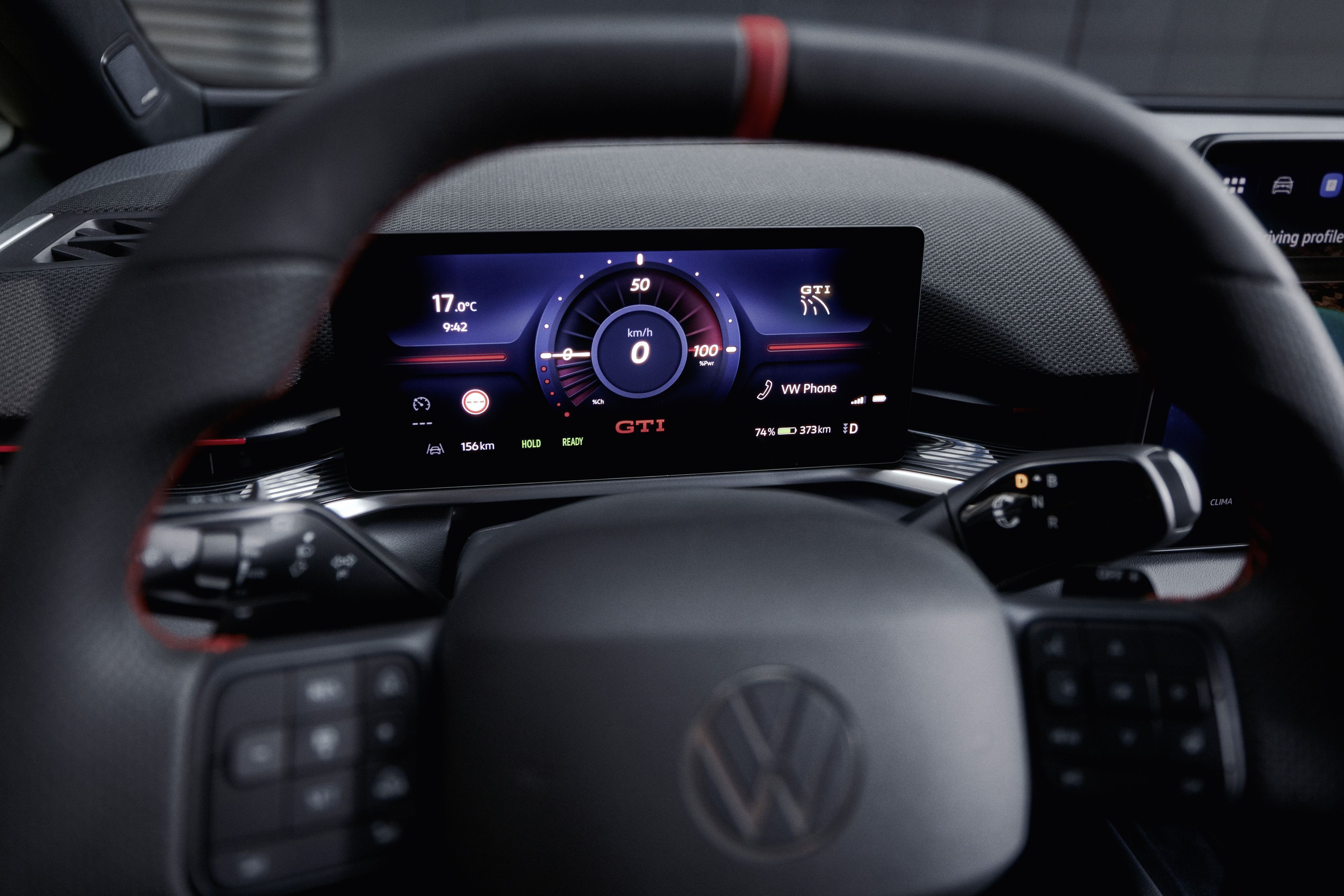 Novo Volkswagen ID. 3 GTI é o mais potente e o primeiro 100% elétrico da história da clássica linhagem GTI • Divulgação Volkswagen