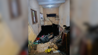 Chuvas em SP: Casa desaba às margens de córrego na zona Leste da capital