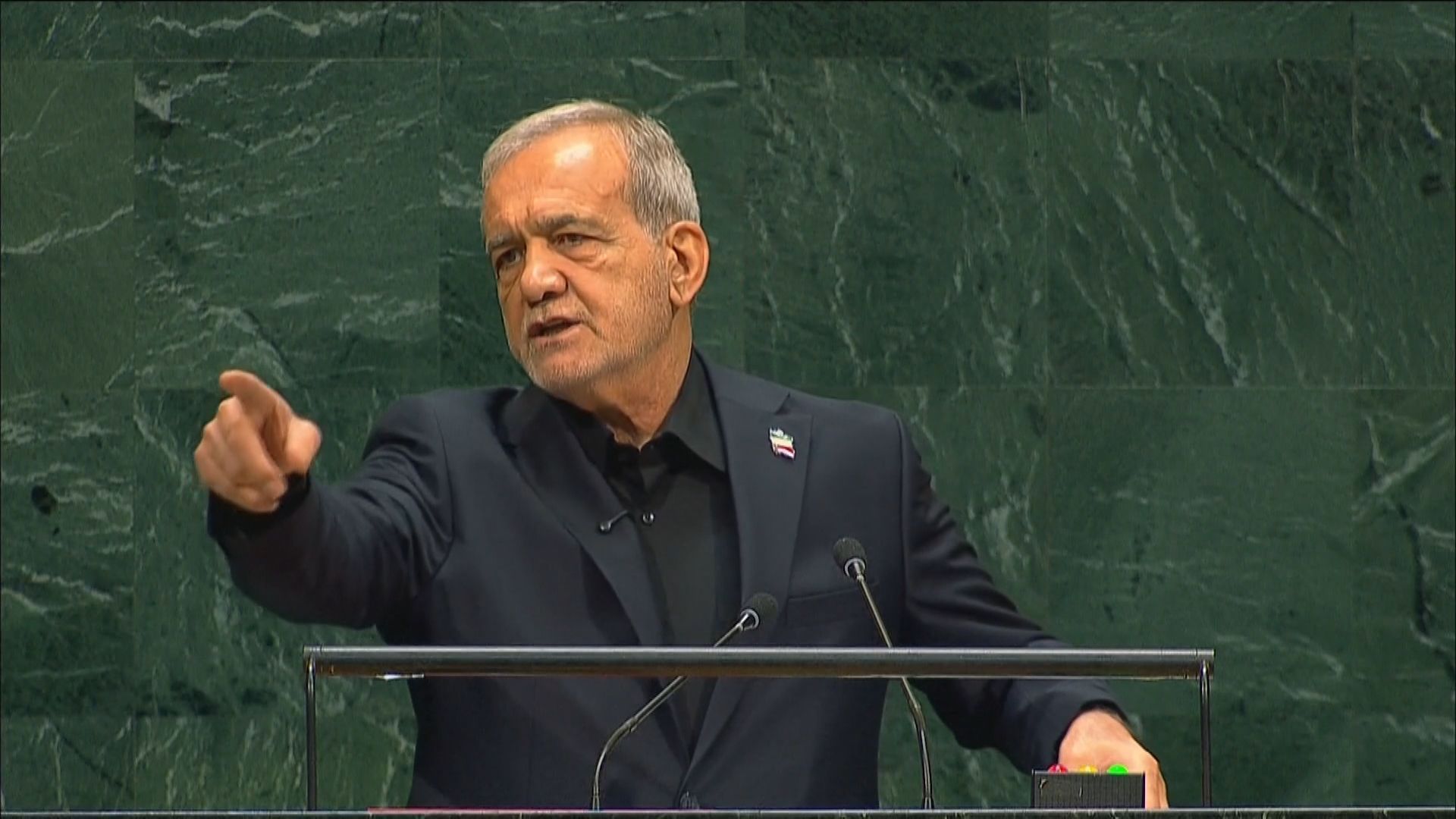 Presidente do Irã, Masoud Pezeshkian, discursa na Assembleia Geral da ONU 2026