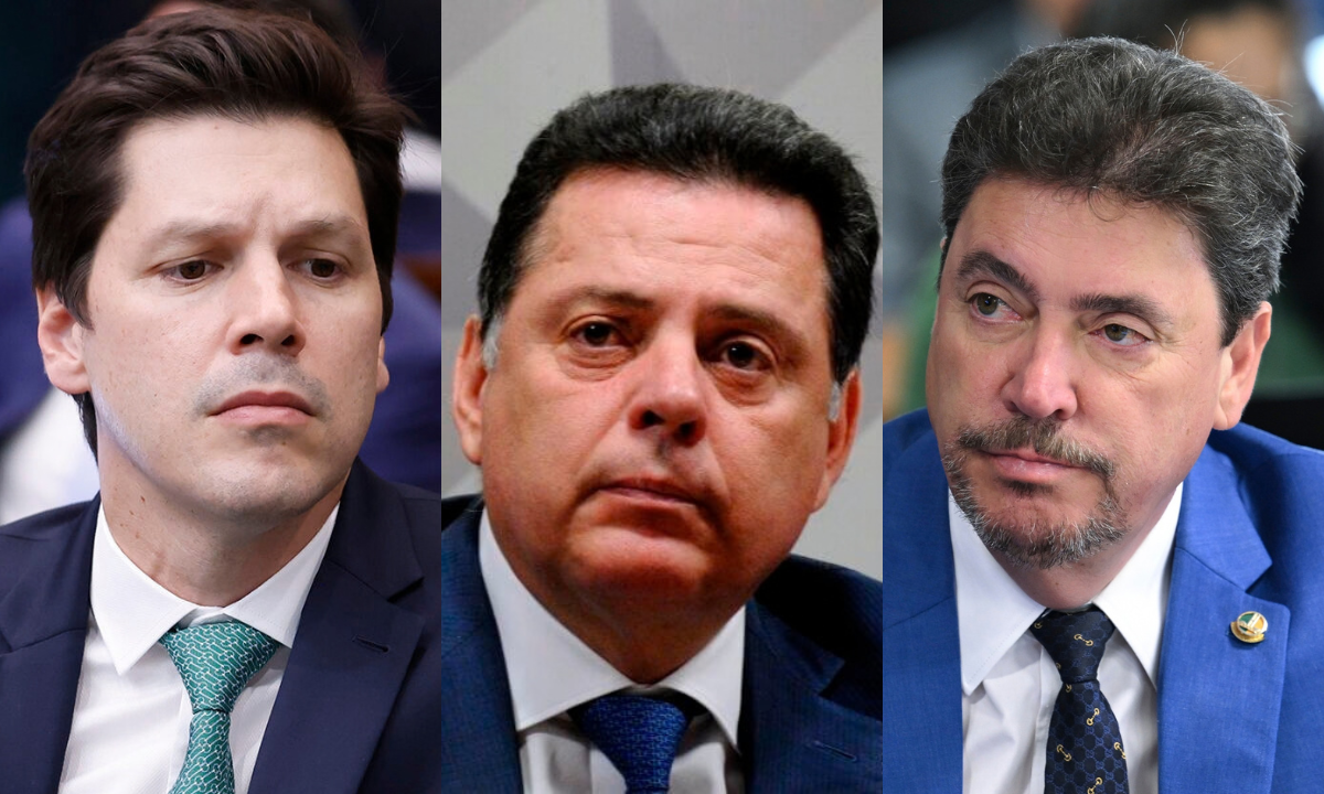 Daniel Vilela, Marconi Perillo e Wilder Morais