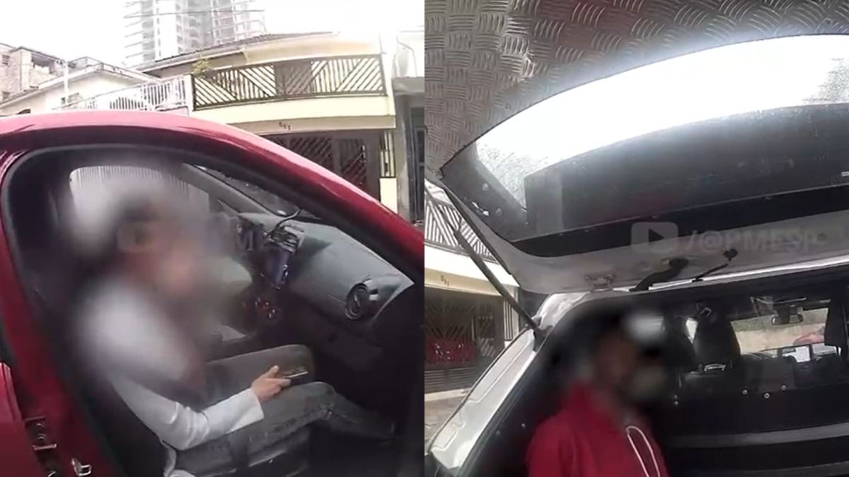 PM resgata homem preso em porta-malas de carro após sequestro em SP
