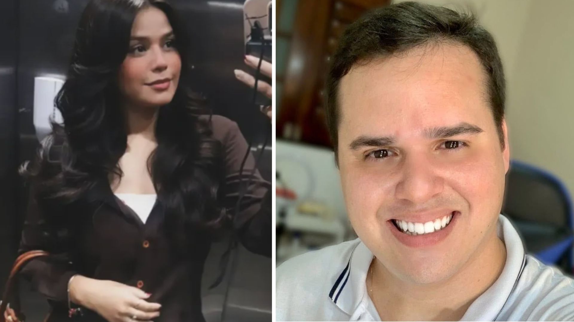 João Munhoz Neto, de 34 anos, e Isabelle Caracristi, de 22 anos