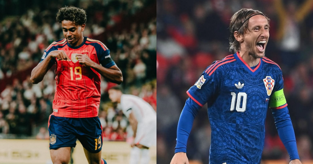 Espanha x Croácia pela Nations League