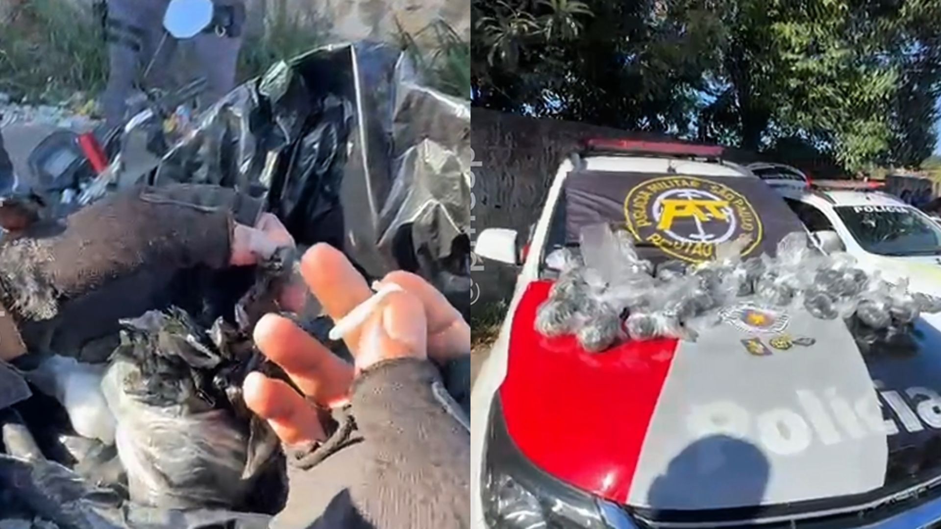 A Polícia Militar de São Paulo prendeu, nesta quinta-feira (3), em flagrante, um motociclista com 4,2 mil porções de cocaína na Zona Leste da cidade