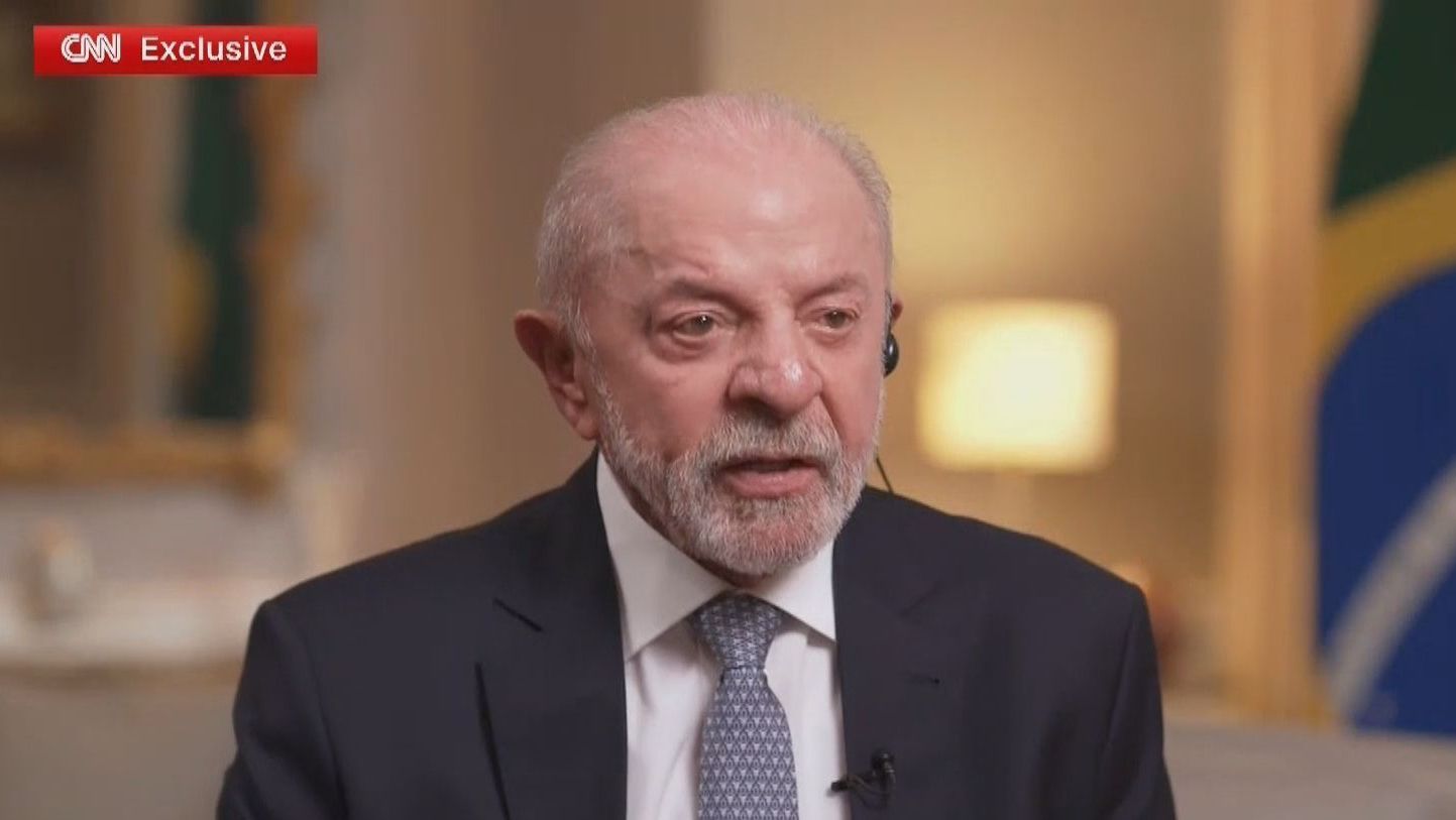 Presidente Lula em entrevista à âncora da CNN Christiane Amanpour, em 21 de setembro de 2026. • CNN