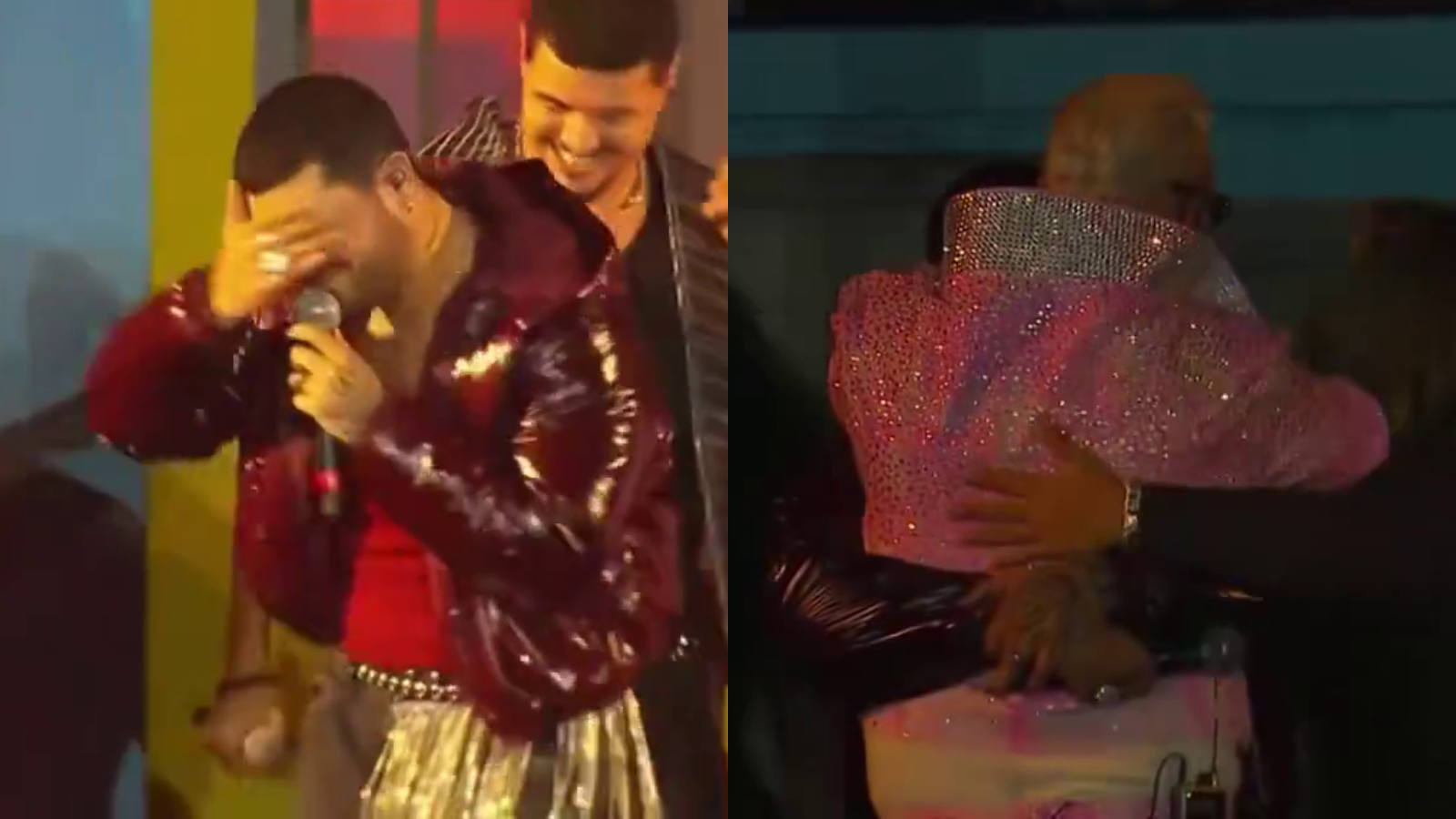 Filgueira foi consolado por Belo no Rock in Rio