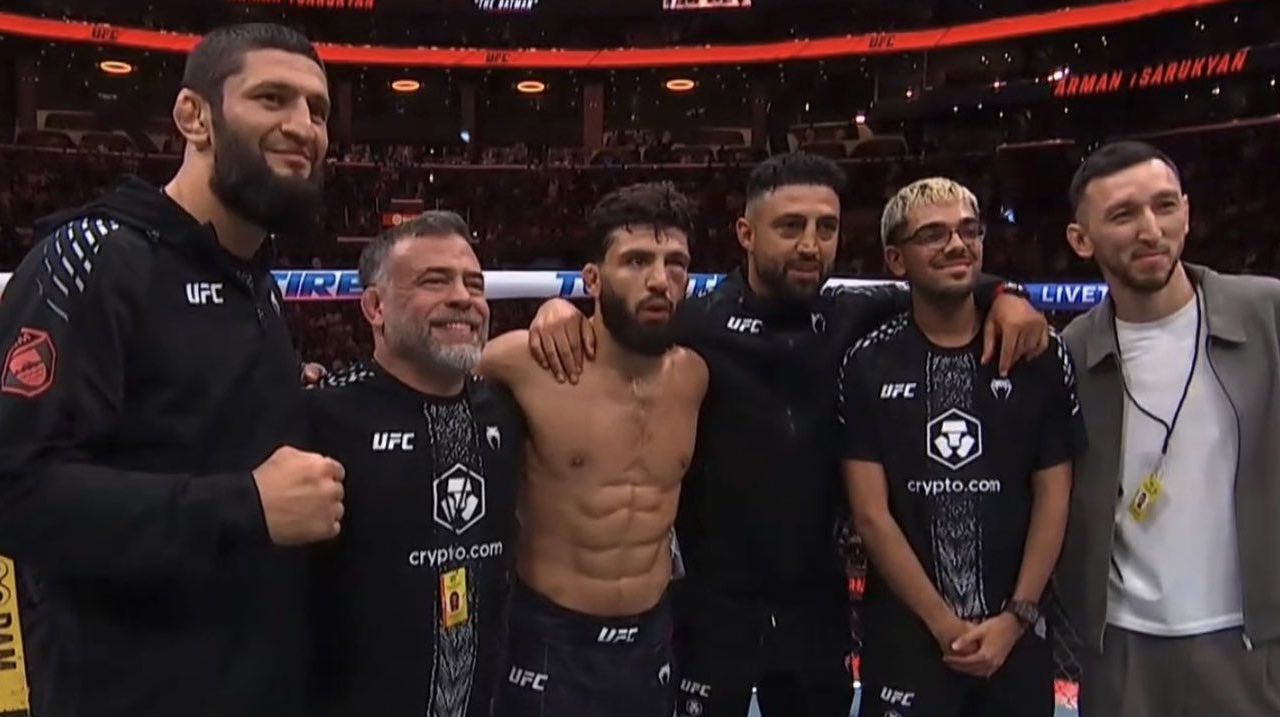 Imagem de destaque do post: UFC 331: Armênio nocauteia brasileiro Maurício Ruffy em luta pelo peso-leve