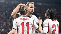 Com gols de Kane e Gordon, Inglaterra vence a Tchéquia pela Nations League