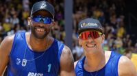 Brasil garante vaga olímpica no vôlei de praia durante Sul-Americano