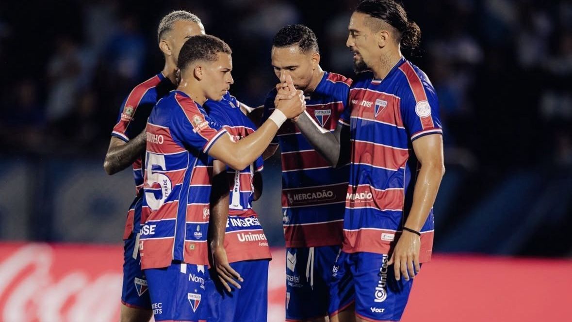 Jogadores do Fortaleza