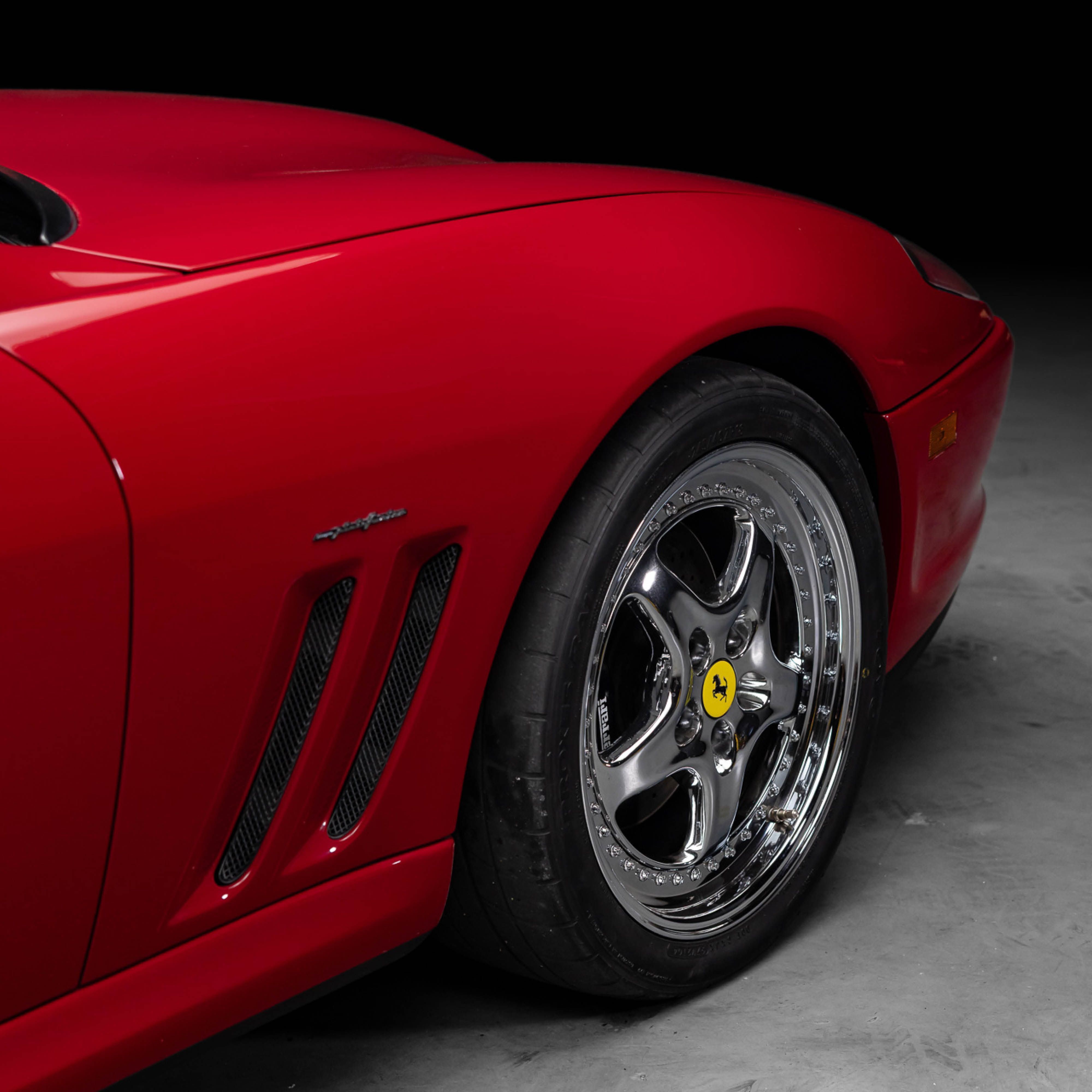 Ferrari 550 Maranello: conheça o carro de Michael Jordan que vai a leilão • Foto: Divulgação