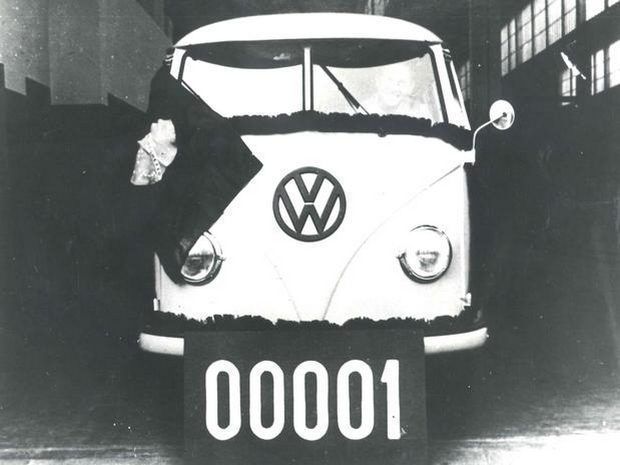 Kombi foi o primeiro produto fabricado na fábrica de Anchieta da Volkswagen em 1957.