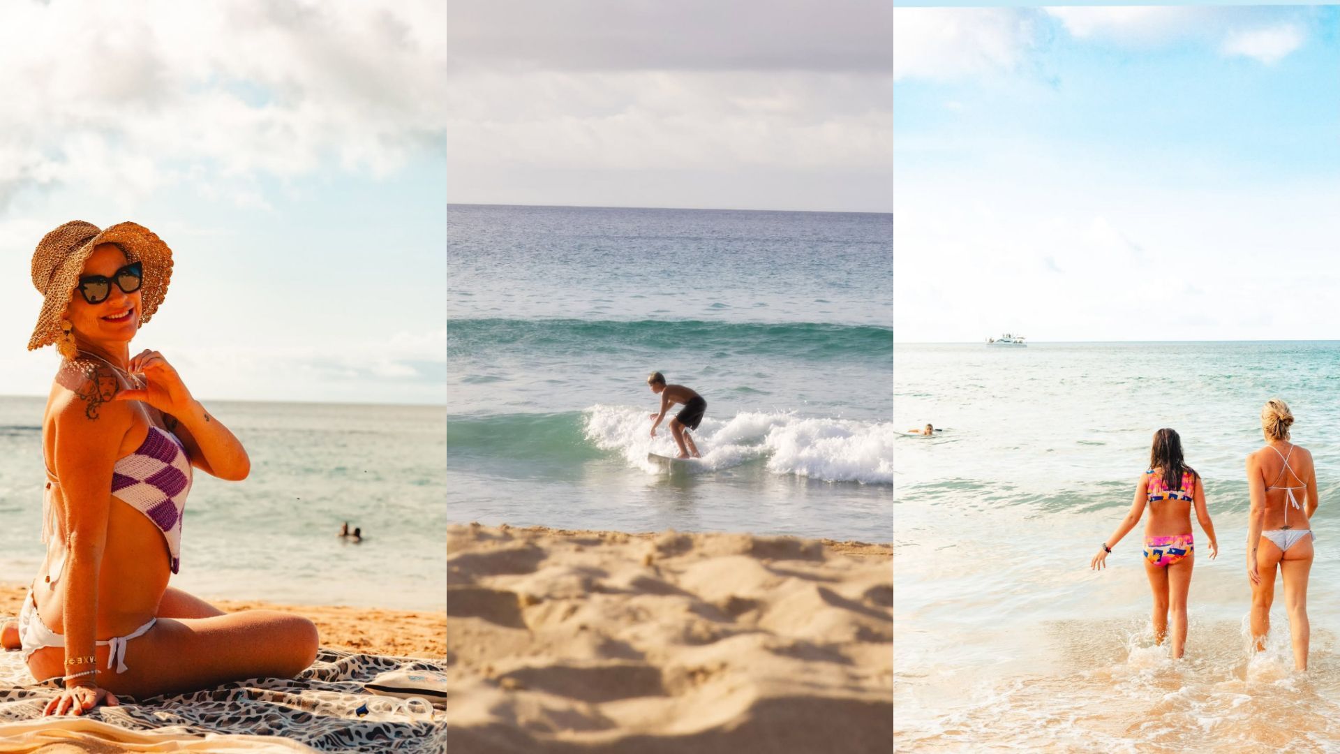 Luana Piovani curte praia com os filhos em Portugal • Instagram / Luana Piovani