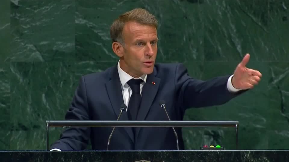 Macron blasts Gaza diplomacy as 'spectacle of shame', criticizes settler violence