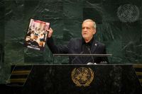 Presidente do Irã diz que não se renderá aos EUA em discurso na ONU