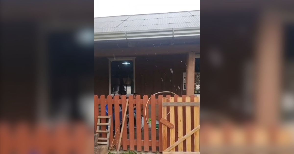 Cidades de SC registram temperaturas negativas e até neve; veja vídeo